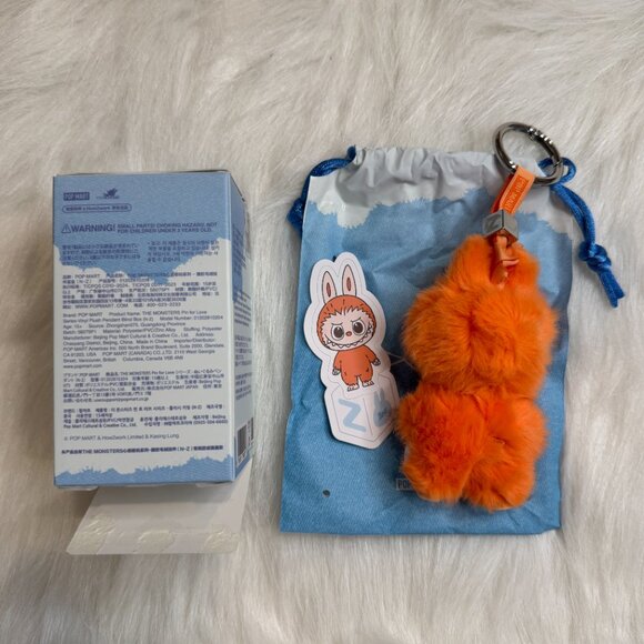 AUTHENTIC Labubu Pin for Love Plush Pendant + Letter Pendant Set – Z - Picture 3 of 5